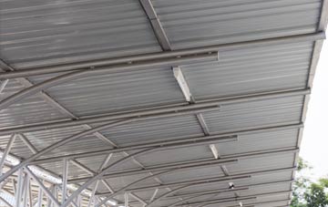 installing Naughton metal roofing